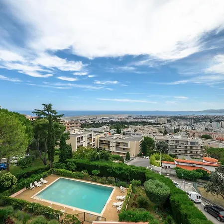Apartment Rooftop Terrace - Sea View, Pool, Parking & A/c