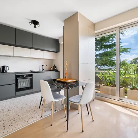 Rooftop Terrace - Sea View, Pool, Parking & A/c * Νίκαια