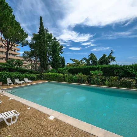 Rooftop Terrace - Sea View, Pool, Parking & A/c Nice